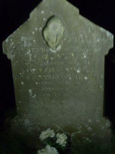 Fanny Price's grave
