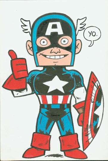 Captain America color
