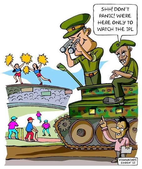 FULL TOSS: INDIAN ARMY COMES TO TOWN