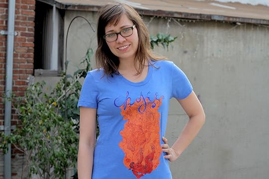 Women's 'Choke' - Blue Standard Shirt