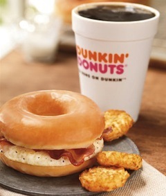 Donut & Bacon Sandwich National Donut Day