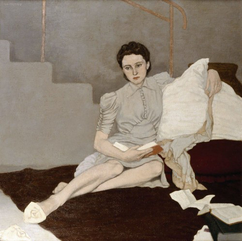 Girl in Grey by Louis le Brocquy