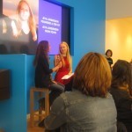 Jessica interviewing Ava Anderson