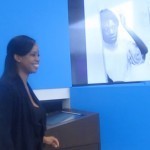 Enterteenment Executive Director,Amanda Mills Willis with my GOOD BRAIDER slide show