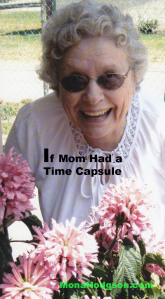 Mom with Flowers Time Capsule