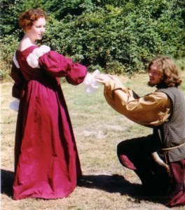 My long hair is conducive to courtly love.