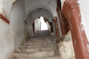 Charming though crumbling Casbah.