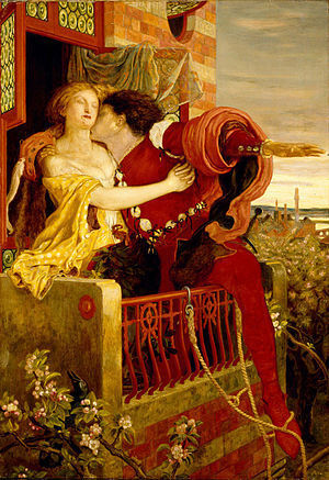 An 1870 oil painting by Ford Madox Brown depic...