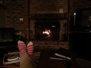 Wine, books, and fire...this is the only way it's okay to enjoy all at once.