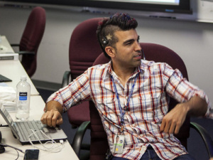 Bobak Fedowsi as Corentin. Is he not dreamy?