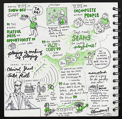Tom Armitage: Making Friends & James Burke: Admiral Shovel and the Toilet Roll @ d.construct 2012