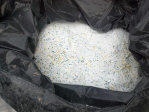 Mixing up Homemade HE Laundry soap