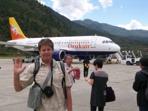 Arrival in Paro, BHUTAN