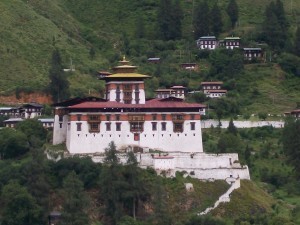 17th century Paro Dzong, fortress/monastery
