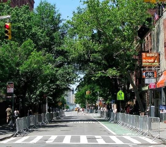 Christopher Street Barricades before Gay Pride Parade