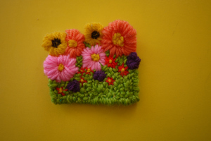 First little piece of free-hand tapestry I did.