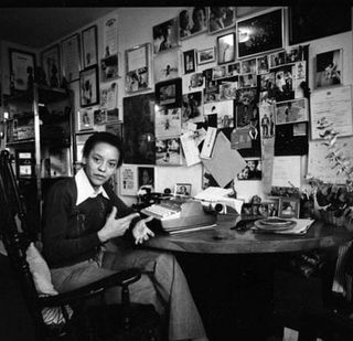 Nikki Giovanni photographed by Jill Krementz