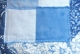Repaired quilt