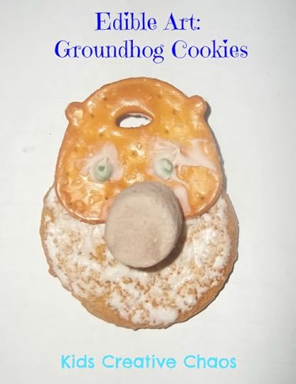 Edible Art and Crafts Groundhog Cookie and Lesson
