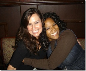 Southern Magic Luncheon 2012 me and Debra hug