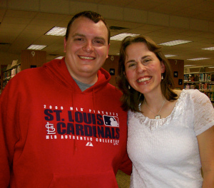 Me with loyal friend Robby!