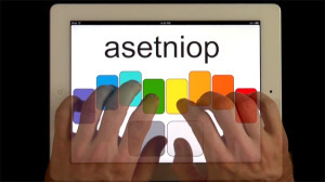 The magic of chorded keyboarding.