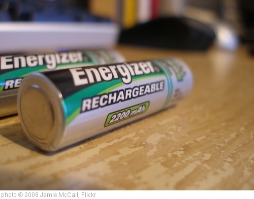 'Batteries' photo (c) 2008, Jamie McCall - license: http://creativecommons.org/licenses/by-nd/2.0/