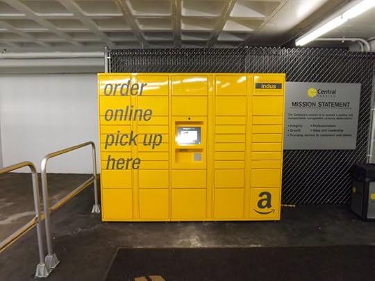 Amazon Locker Close-up