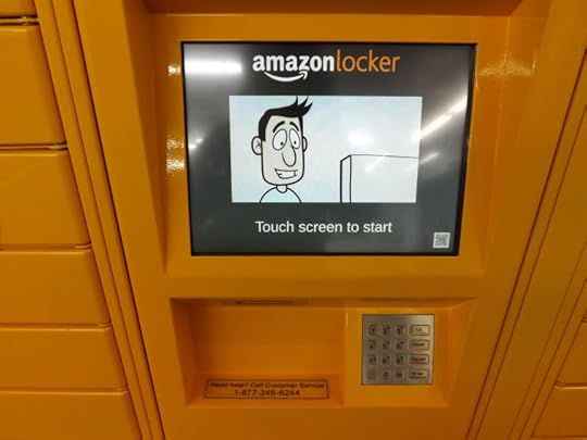 Amazon Locker screen