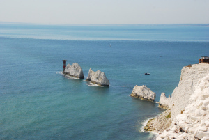Westernmost point of the Isle of Wight - the Needles