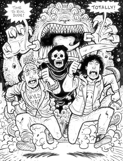 Bill & Ted Heroes pinup
