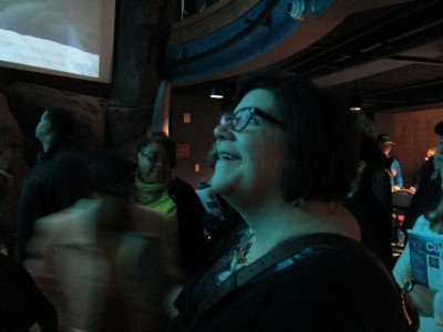 this is apparently what I look like when I am mesmerized by beluga whales