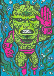 Triton sketch card