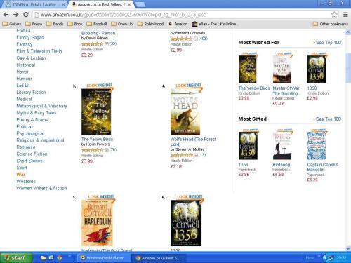 Sandwiched by Bernard Cornwell!