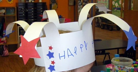 Firework Sparkler hat for the Fourth of July Independence Day for Kids