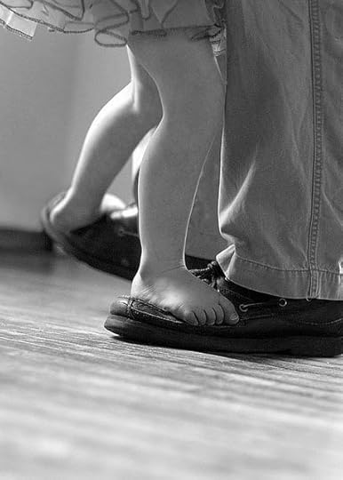 dad and daughter dancing