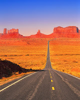 Flash fiction story: A lonely highway road
