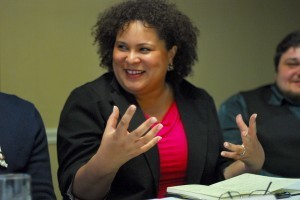 Professor Mireille Miller-Young was one of the keynote speakers