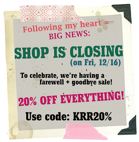 closing sale