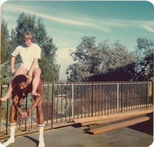 Wilt Chamberlain and Lynda Huey
