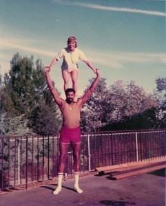 Wilt Chamberlain and Lynda Huey