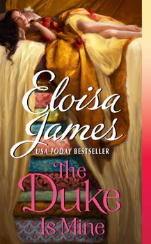 historical regency romance novel new york times bestseller the duke is mine by eloisa james