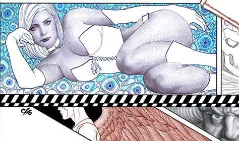 Frank Cho cover art