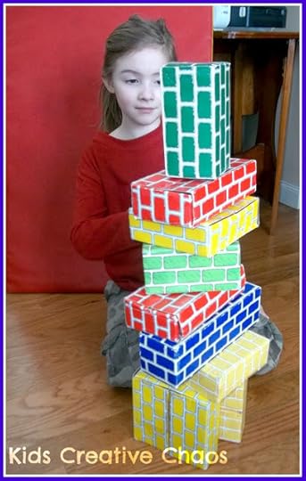 Sensory Play Based Learning with Building Blocks for Motor Skills and Patience