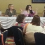 Look at who I'm sitting on a panel with?!!