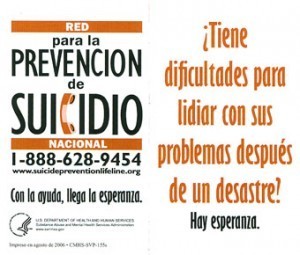 suicide spanish