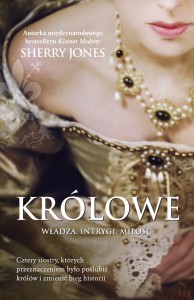 The beautiful cover of QUEENS, my latest novel, in Polish.