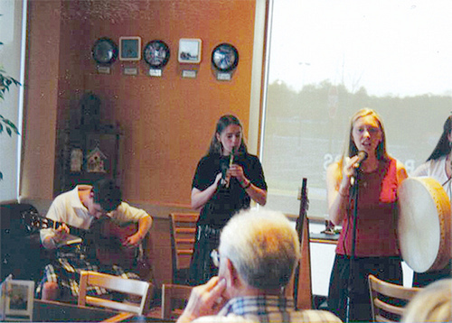 Very early Ballynoola band gig