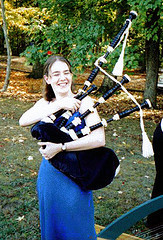 Young Maggie as Bridesmaid and Musician