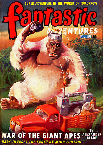 1949 ... angry monkey! by x-ray delta one